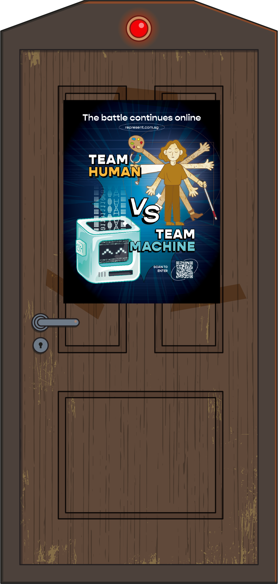 Closed REP02 Door